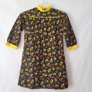 Rare Vintage Kate Greenway Floral Dress Children's size 10